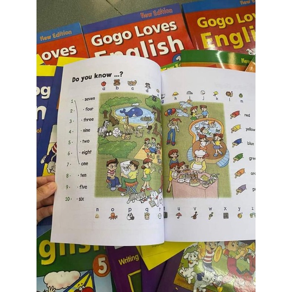 Gogo loves English level1 - 3books