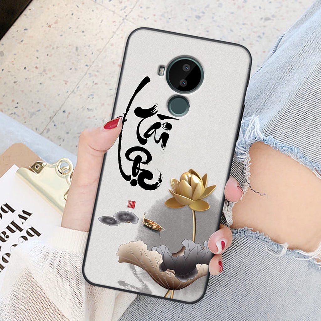 Ốp lưng NOKIA C30 in hình chữ tài chữ lộc, Cha Mẹ, bình an SIÊU ĐẸP