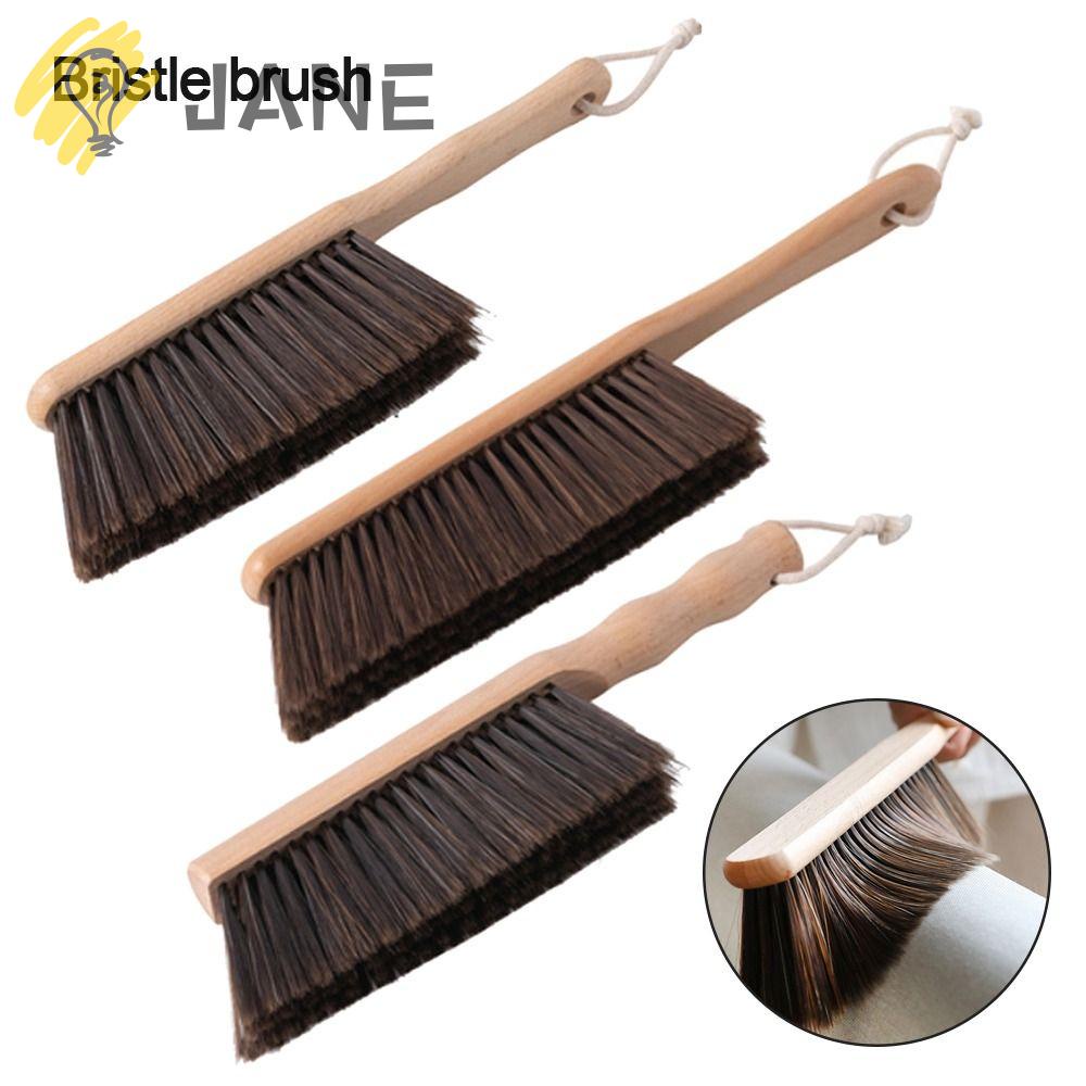 Chổi Quét Bụi Lông Mềm Cán Gỗ Chống Tĩnh Điện