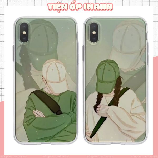 [Full Dòng Máy] Ốp lưng điện thoại cặp đôi nam nữ dễ thương chống bẩn, Ốp Couple cực đẹp mẫu mới