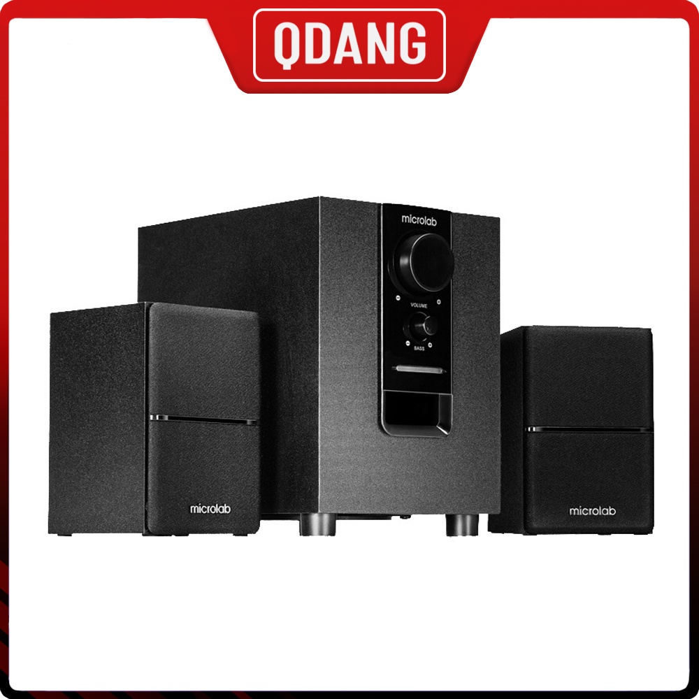 Loa vi tính 2.1 Microlab M100BT- Hàng chính hãng âm thanh trong trẻo, công suất mạnh mẽ.