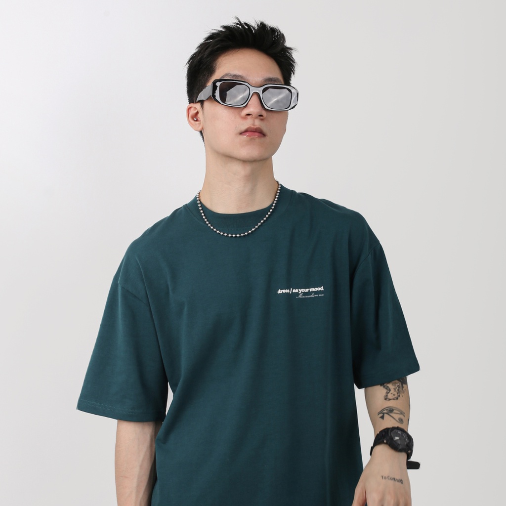 Áo thun DayM | /basal/ - Form Âu, oversize, 100% cotton