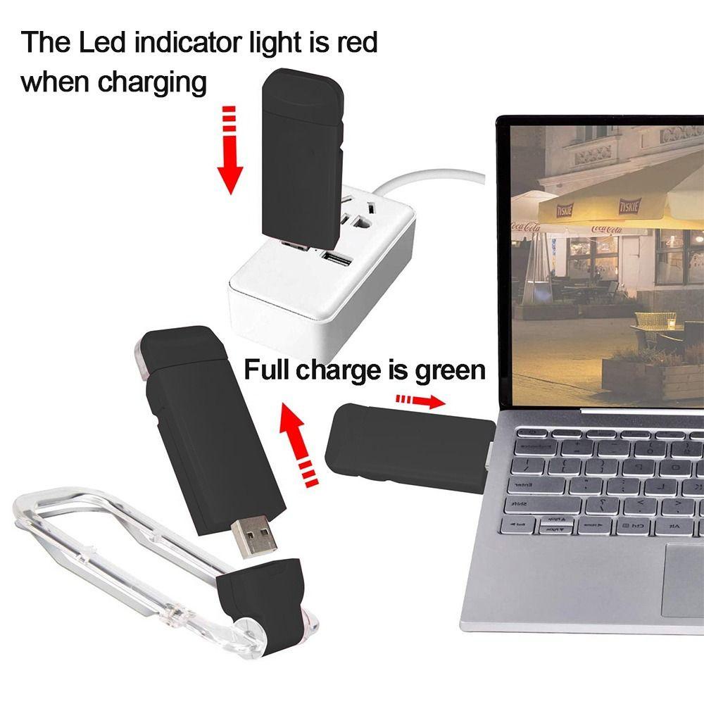 Đèn Đọc Sách Sạc USB Có Kẹp Tiện Lợi