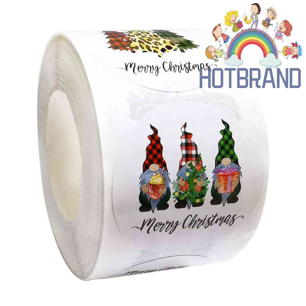 Mới Set 500 Miếng Dán Trang Trí Sổ Tay Chủ Đề Giáng Sinh