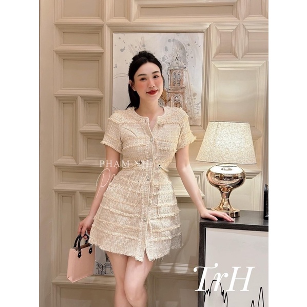 Váy dạ siêu hot Phạm Nhi [ HÀNG SẴN]