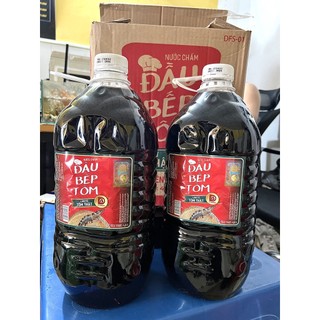 Thùng nước mắm đầu bếp tôm 2 chai 4lít8