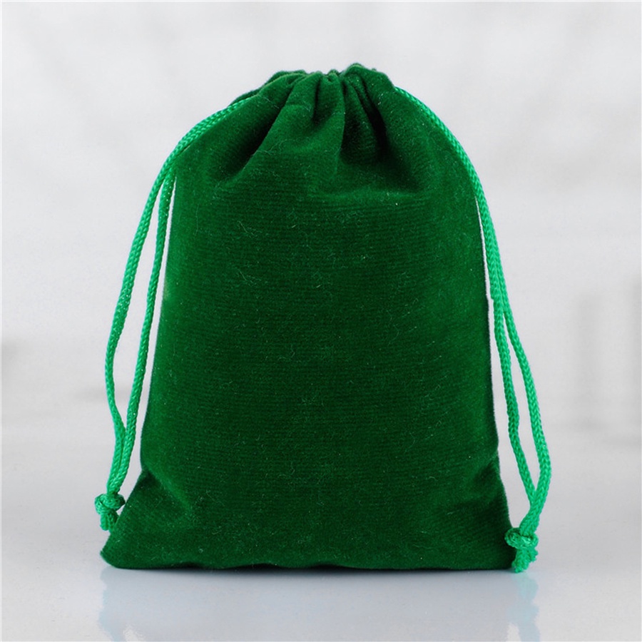 Túi vải nhung dây rút đựng nước hoa dionel mini - dionel pouch 11cm x 15cm - ảnh sản phẩm 5
