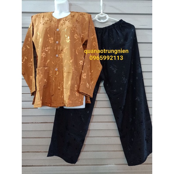 Bộ gấm hoa cho mẹ cho bà