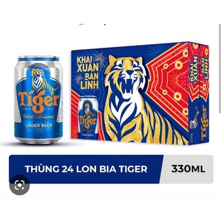 Thùng 24 lon bia Tiger 330ml