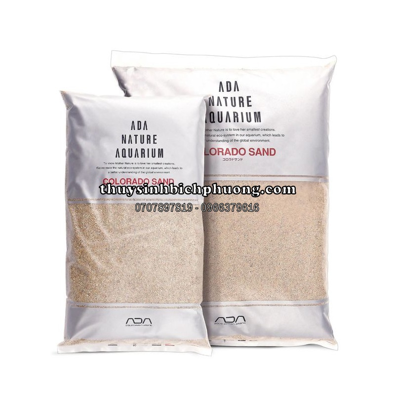 ADA COLORADO SAND - BAO 8KG | CÁT THỦY SINH CAO CẤP TRANG TRÍ HỒ CÁ THỦY SINH