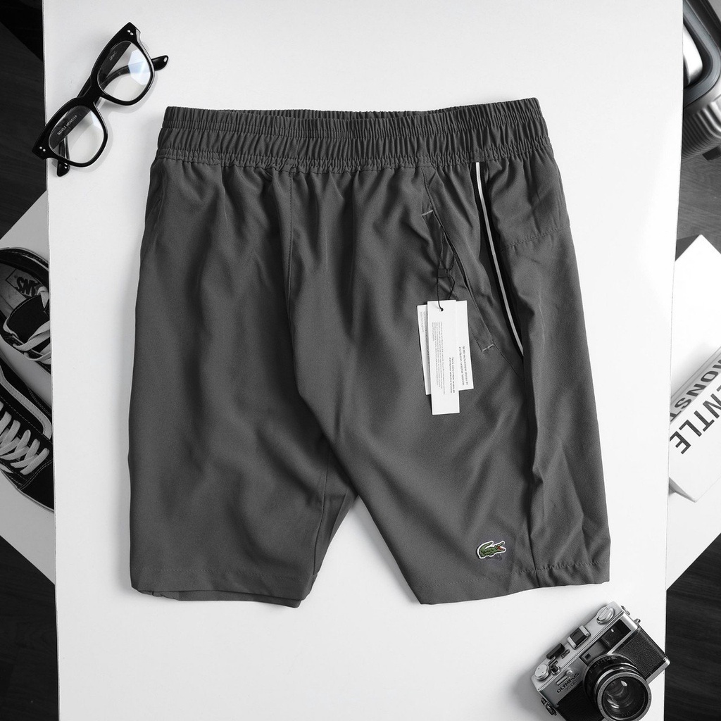 Quần short đùi thể thao nam xuất dư. Hàng VNXK, vải thun co giãn 4 chiều, phù hợp các hoạt động thể thao LCT001