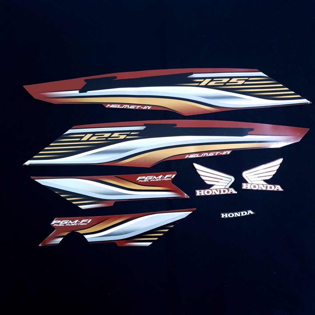 TEM DÁN TRANG TRÍ XE FUTURE 125 ĐỜI 2016 TEM 3 LỚP CAO CẤP
