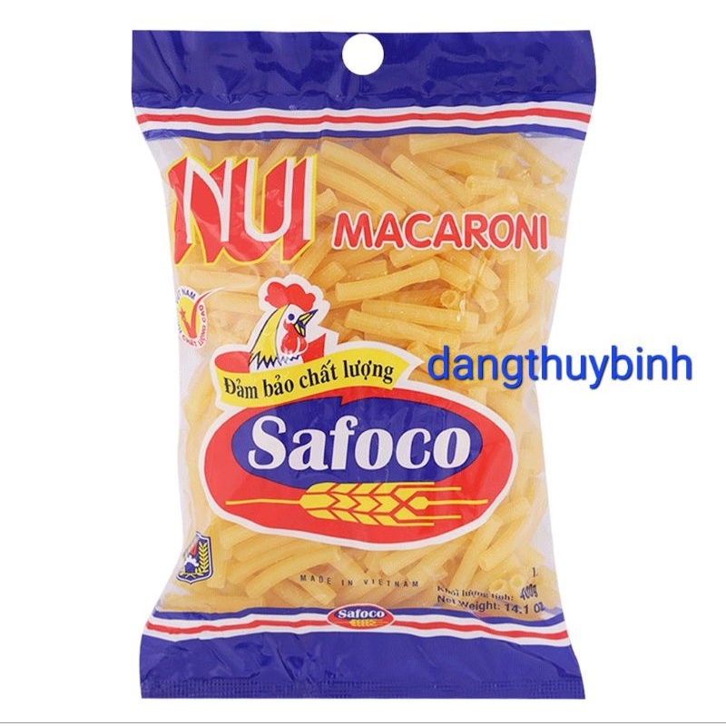 Nui Ống Lớn Safoco Gói 400G