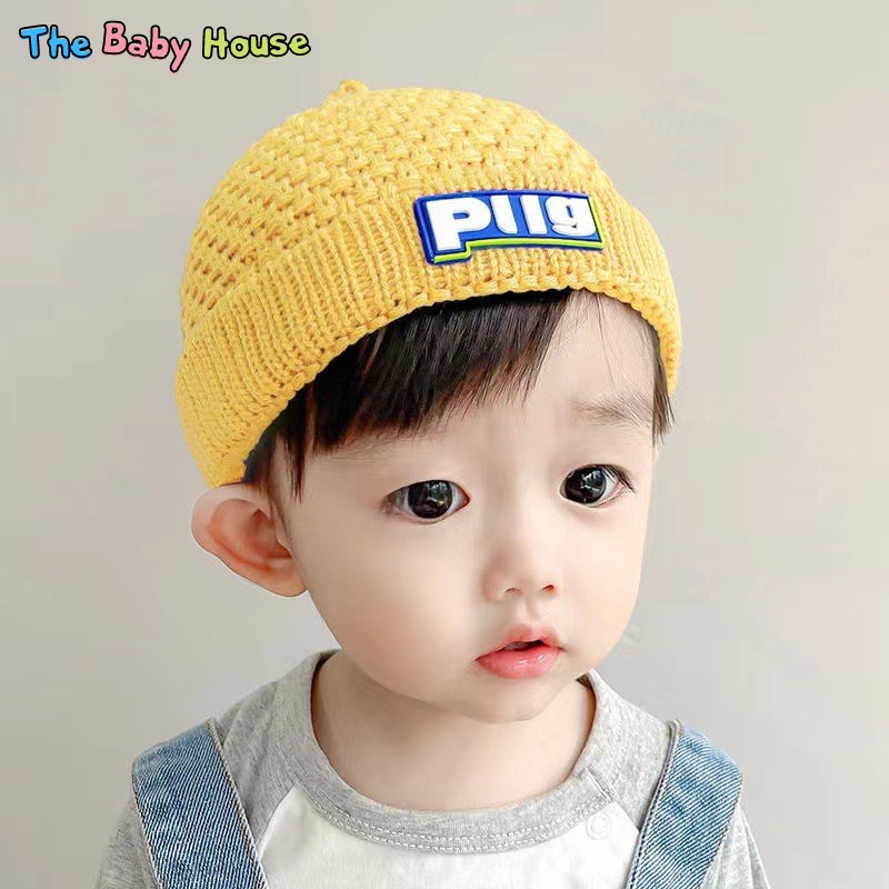 Nón Len Cho Bé  𝐅𝐑𝐄𝐄𝐒𝐇𝐈𝐏 Mũ Len Phong Cách Hàn Quốc Đáng Yêu Cho Bé Từ 0 - 24 Tháng Tuổi