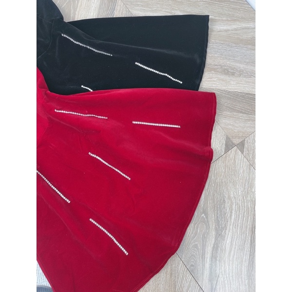 [ 𝐅𝐑𝐄𝐄 𝐒𝐇𝐈𝐏 ] ĐẦM ỐNG ĐỎ CÚP NGỰC ĐÍNH ĐÁ KÈM CHOCKER CỔ có cúc cài chuẩn mẫu  Hàng may đêm. Mút sịn đét Đính đá cực