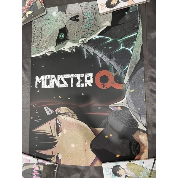 Poster A2 Monster quái vật #8 kèm ống
