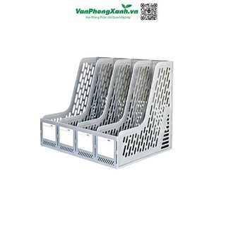 File nan, khay tài liệu cứng 4 ngăn đứng deli 9846