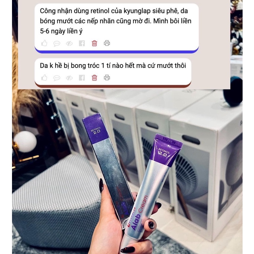 Kem Retinol KyungLab Alab Cream tái sinh làn da 30ml