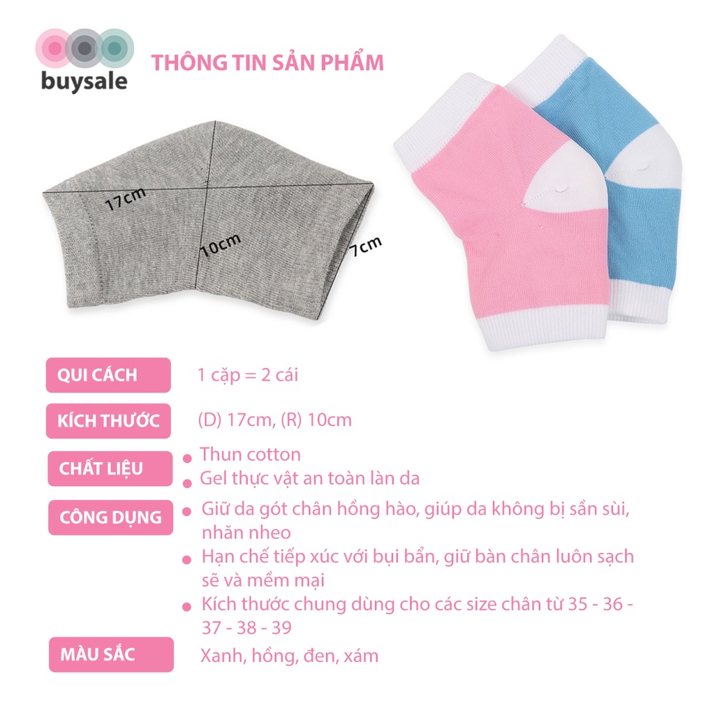 Vớ chất liệu cotton co giãn tốt, bảo vệ đôi chân của bạn trong từng bước đi - Buysale -BSPK288