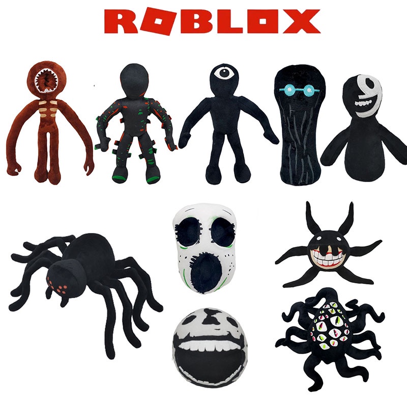 New Game Roblox Doors Plush Toy Screech Glitch Monster Soft Dolls Christmas Kid Gift