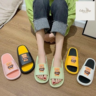 Dép Ullzang Gấu bear Cực Kì Kute