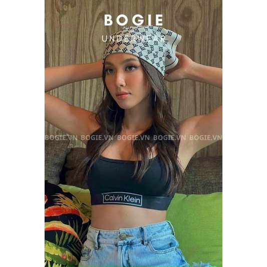 Bộ lót cotton Calvin klein cao cấp, áo có đệm quần full mông sexy gợi cảm