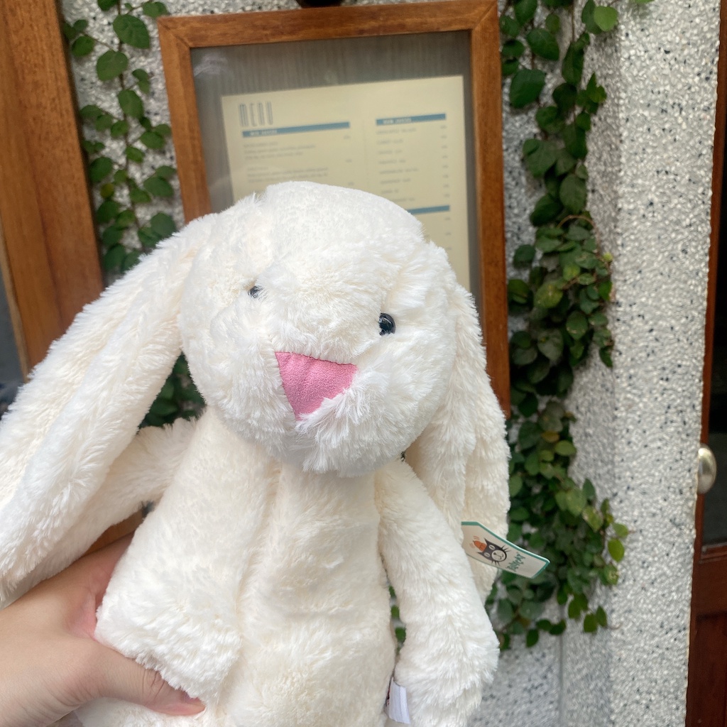 Thỏ bông tai dài Jellycat dễ thương đáng yêu cho bé, Gấu bông bonnie xinh xắn cute mềm mại