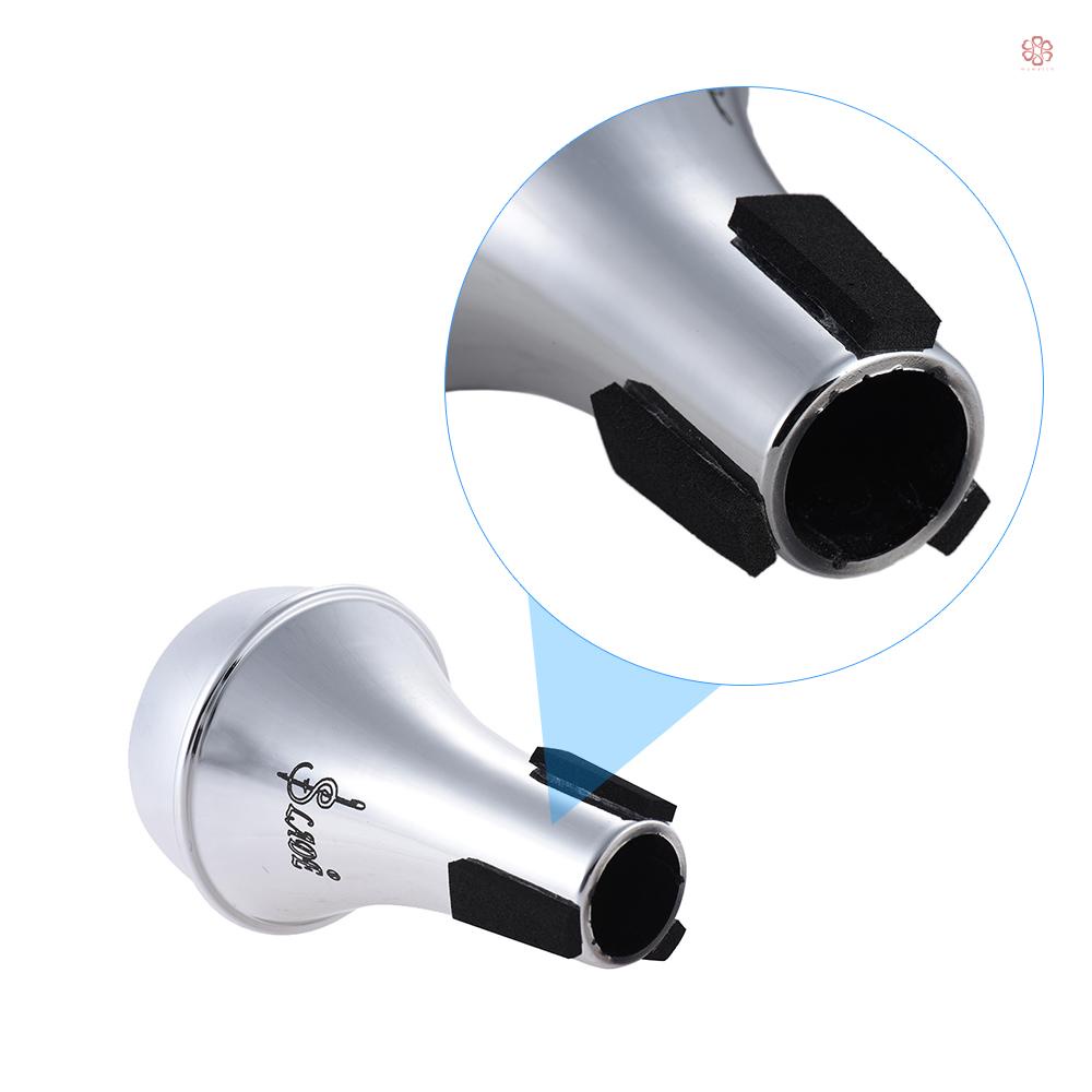 Kèn Trumpet Mini Giảm Thanh Thẳng Nhẹ Chất Liệu ABS