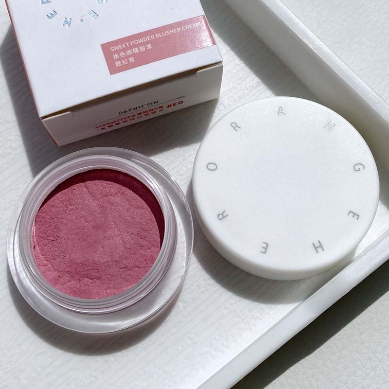 Phấn Má Hồng Dạng Kem Màu Lì Tự Nhiên Tinh Tế Lâu Trôi