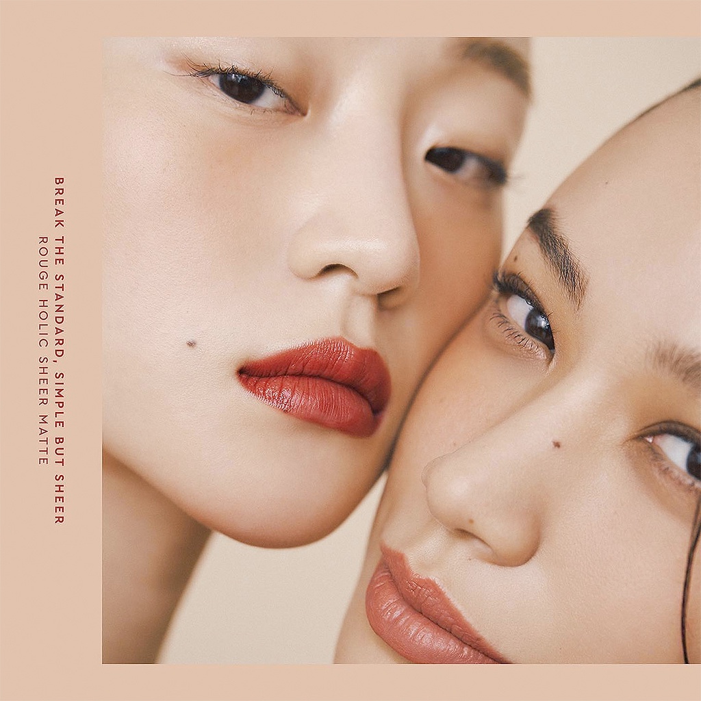 HERA Rouge Holic Sheer Matte Lipstick 3g Kết Cấu Hoàn Hảo Thoáng Khí