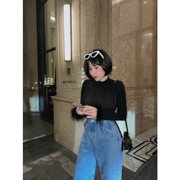 ÁO THUN ZIP TAY LÔNG VŨ CROPTOP SANG CHẢNG MS13010 (G3-4)