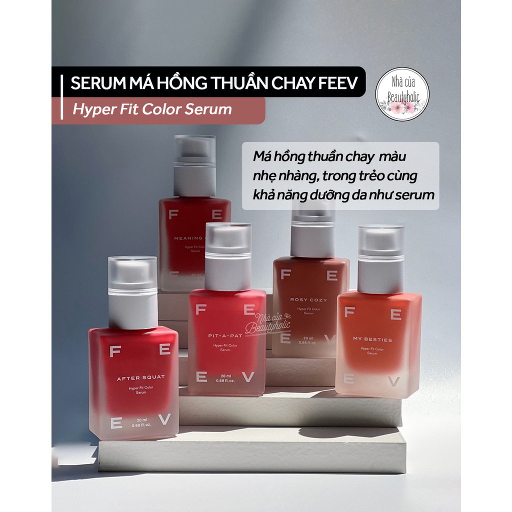 Má hồng serum THUẦN CHAY FEEV HYPER FIT COLOR SERUM