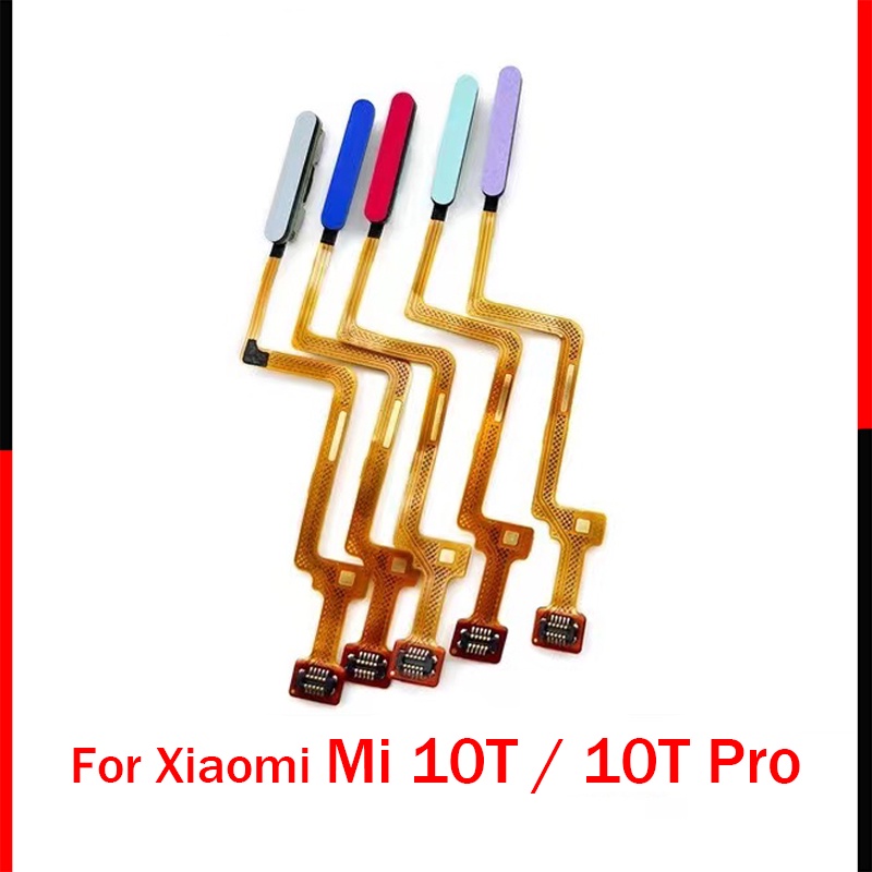 Dây Cáp Máy Quét Vân Tay Cảm Ứng Vân Tay Chất Lượng Cao Cho Xiaomi Mi 10T 10T Pro Mi 10T Lite