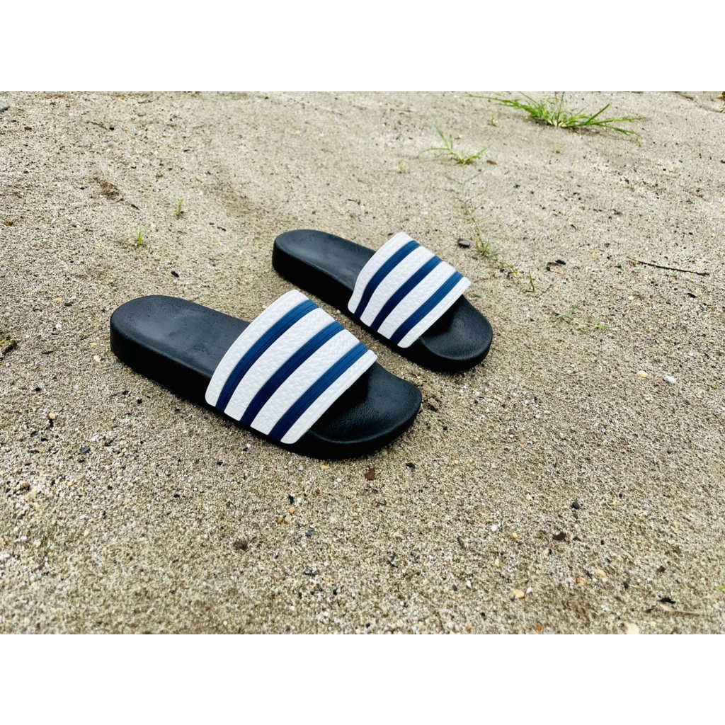 Dép lê thời trang quai ngang nam đẹp kẻ sọc.Hàng sẵn kho từ 38 -43