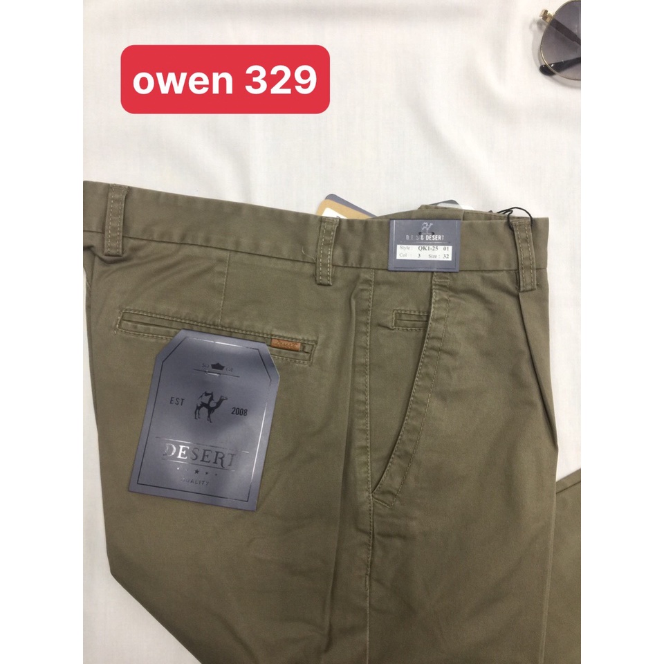 Quần Kaki Desert_QK1-25, công nghệ chống nhăn của đức,quần có ly