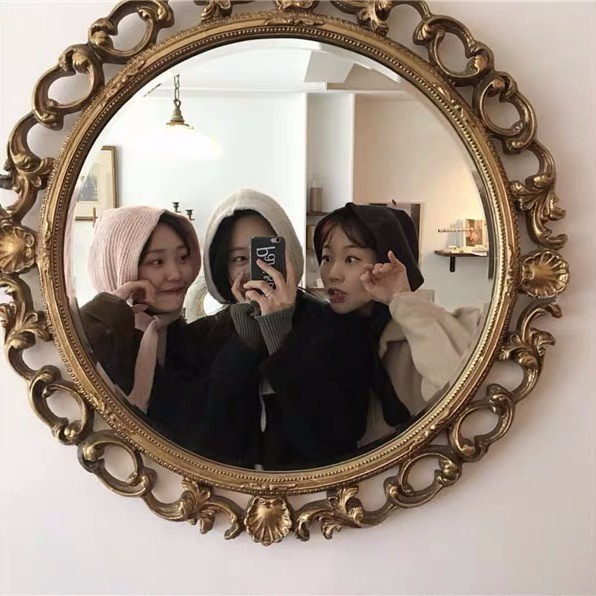 Mũ Len Dệt Kim Thời Trang Mùa Thu Đông Phong Cách Vintage Hàn Quốc Ấm Áp