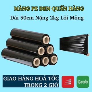 Màng pe đen 50cm - 2kg