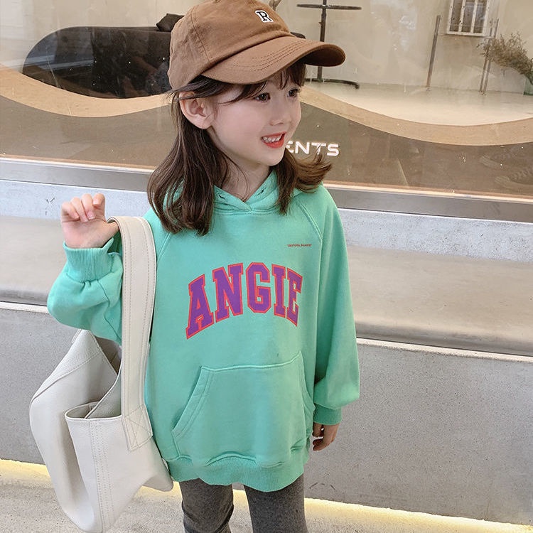 Áo Khoác Hoodie Thể Thao Dáng Rộng In Chữ Thời Trang Xuân Thu Hàn Quốc 2022 Mới