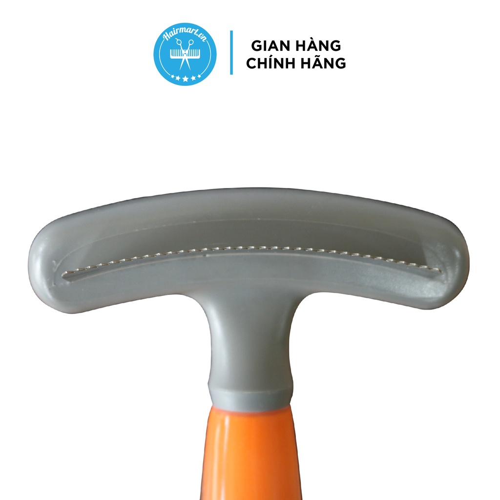 Lược chải hai lưỡi DE-SHEDDER chống rụng lông chó mèo chính hãng Wahl bàn chải lông rụng - Hair Mart