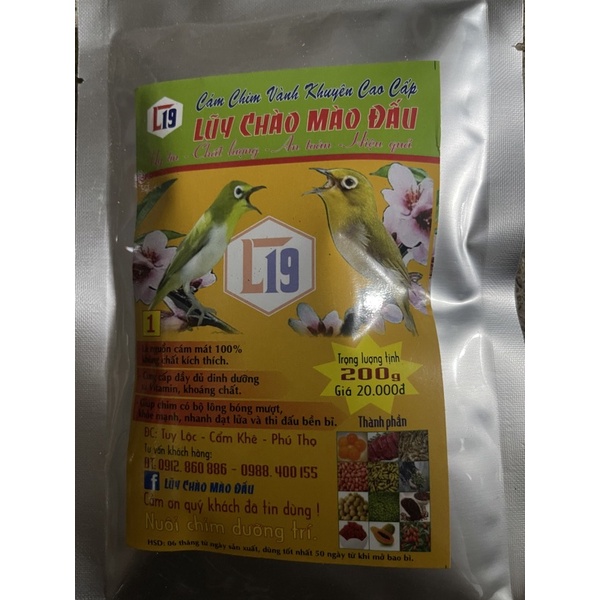 Cám khuyên lũy chào mào đấu số 1