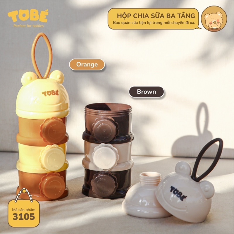 Hộp chia sữa ba tầng ToBé