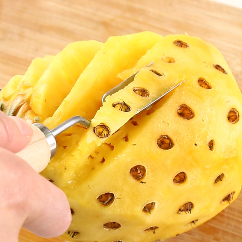 Dao gọt thơm dứa, dụng cụ lấy mắt thơm dứa tiện lợi