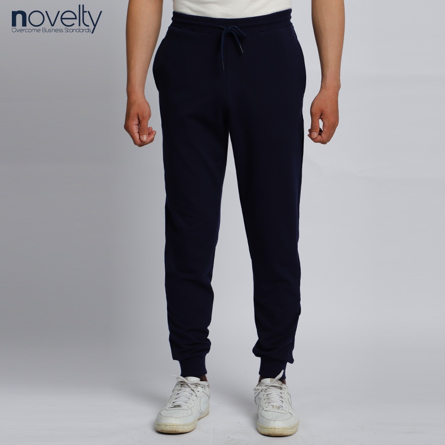 Quần jogger nam Novelty màu xanh đen NQGMMDMT3R220367Q