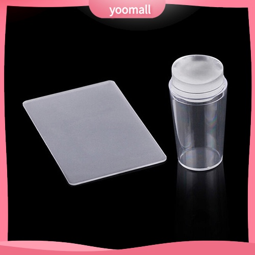 Bộ Dụng Cụ in Hình Trang Trí Móng Tay 2 Trong 1