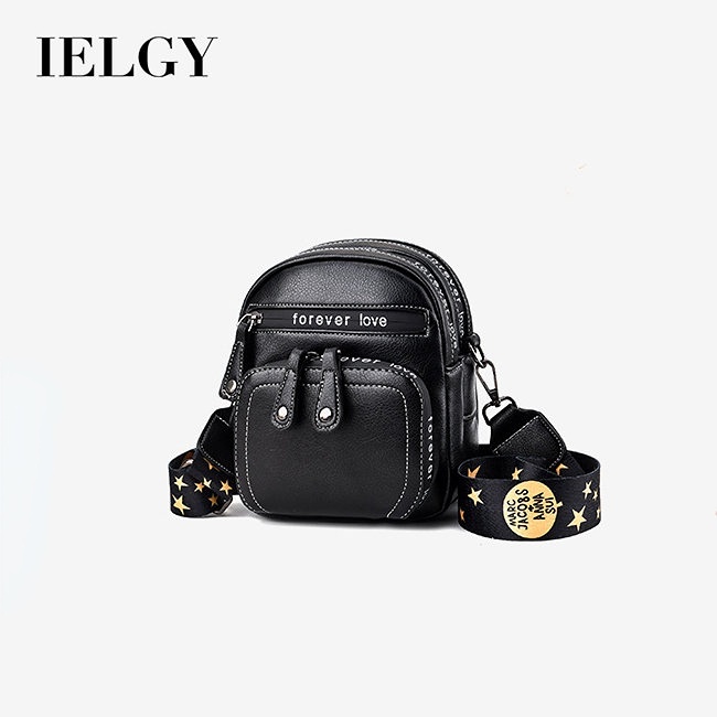 IELGY Túi Đeo Vai In Họa Tiết Thời Trang Hàn Quốc