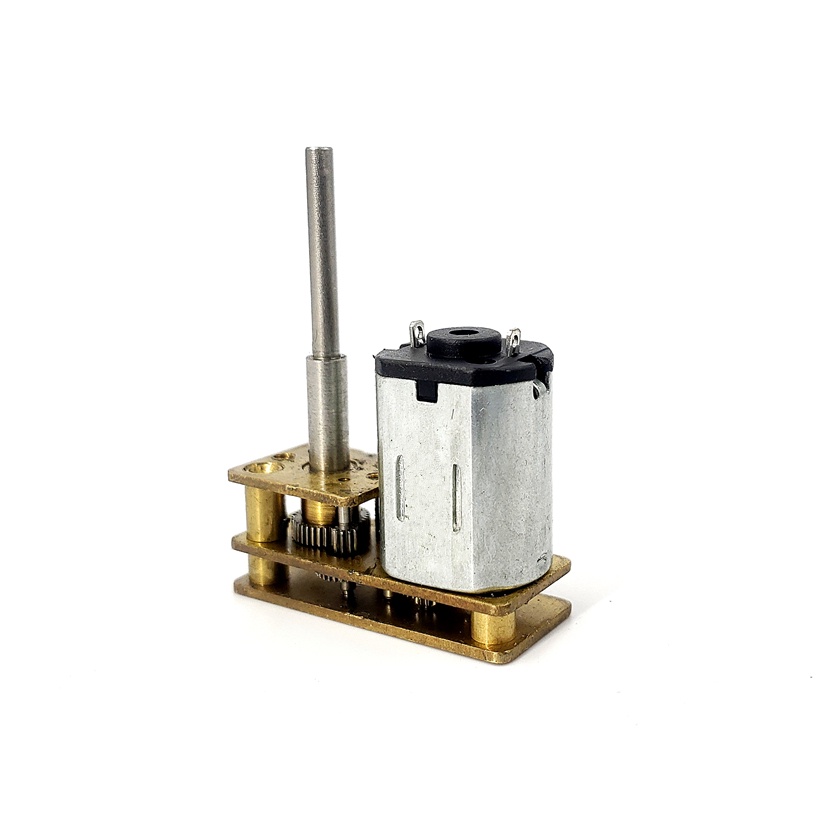 Mô Tơ Hộp Số Kim Loại Mini N20 DC 3V 6V 9V 2200RPM CW CCW Cho Động Cơ Robot Thông Minh