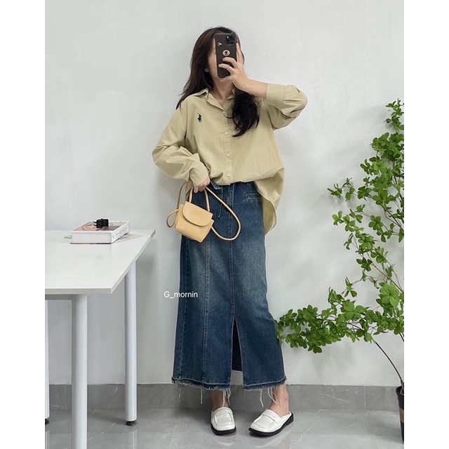 Áo somi thêu - Gmornin