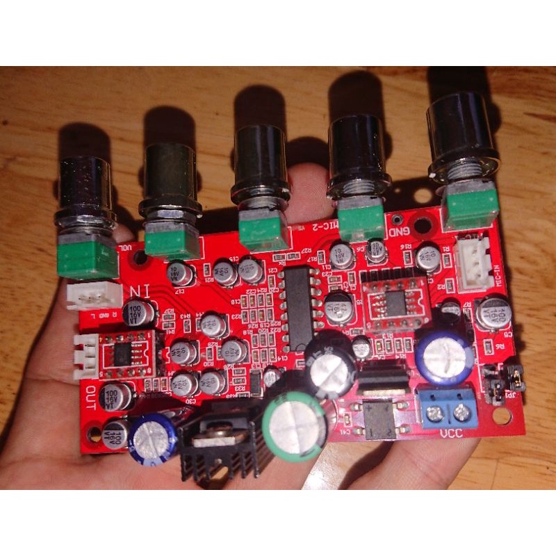 Mạch Karaoke PT2399 OP275 echo