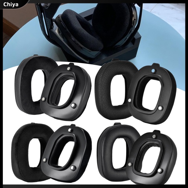 Set 2 Đệm Tai Nghe Thay Thế Kèm Khóa Cài Tương Thích Với Tai Nghe Chơi Game Logitech Astro A50 Gen4