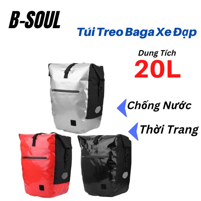 Túi Treo Baga B-SOUL Chống Nước Ngăn Chứa Vật Dụng Dung Tích 20L Thiết Kế Mới Thời Trang